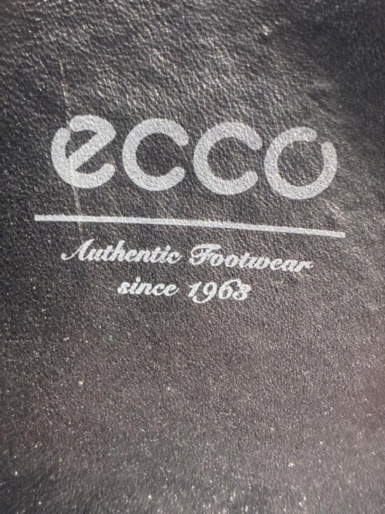 ECCO Men\'s New Jersey Bike Toe Lace-Up Shoes Black Leather EU 45 US 11-11.5 main image 9